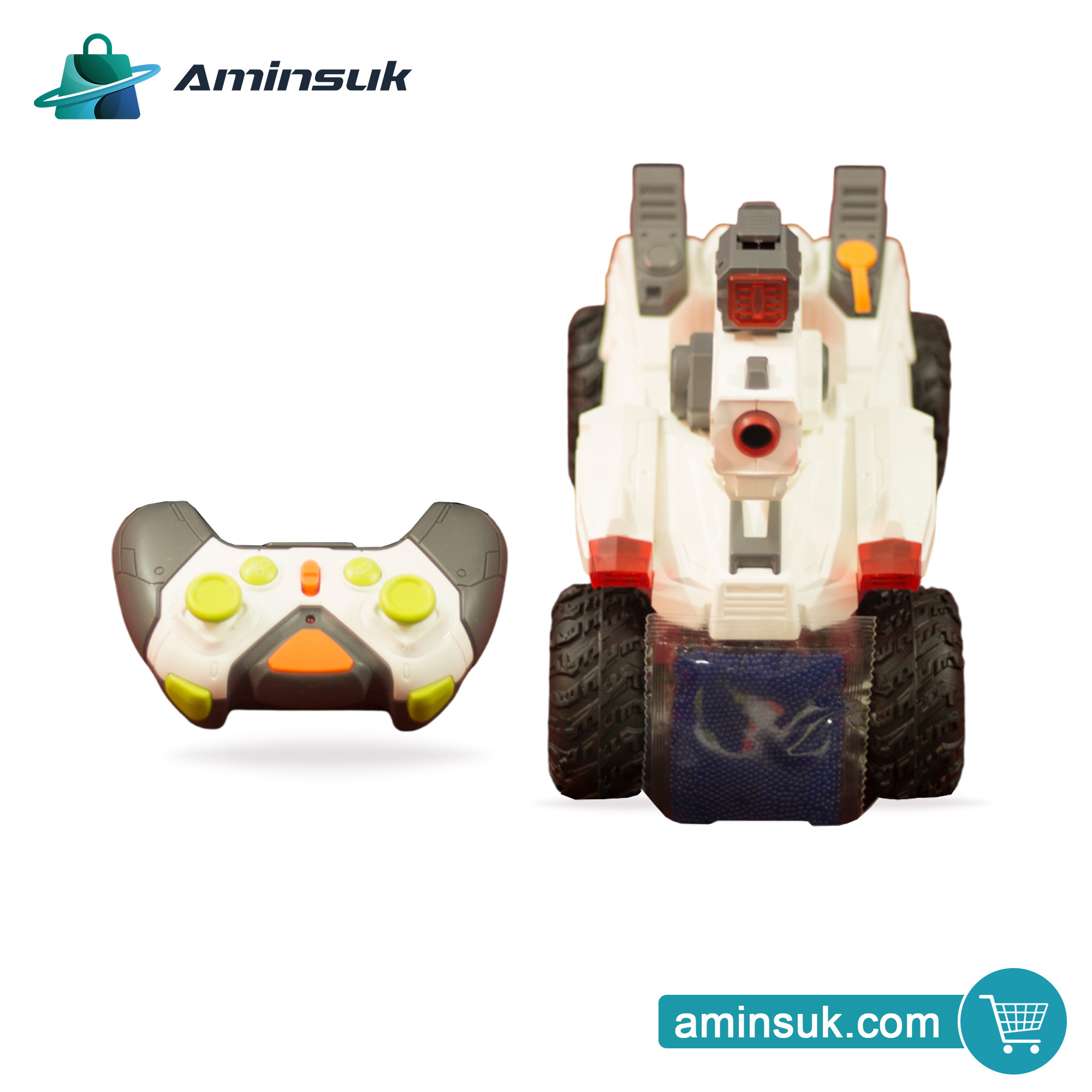Rechargeable RC Toy Tank for Kids thumbnail 2