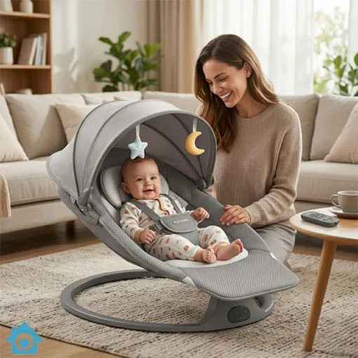 Smart Electric Baby Swing Cradle thumbnail 1