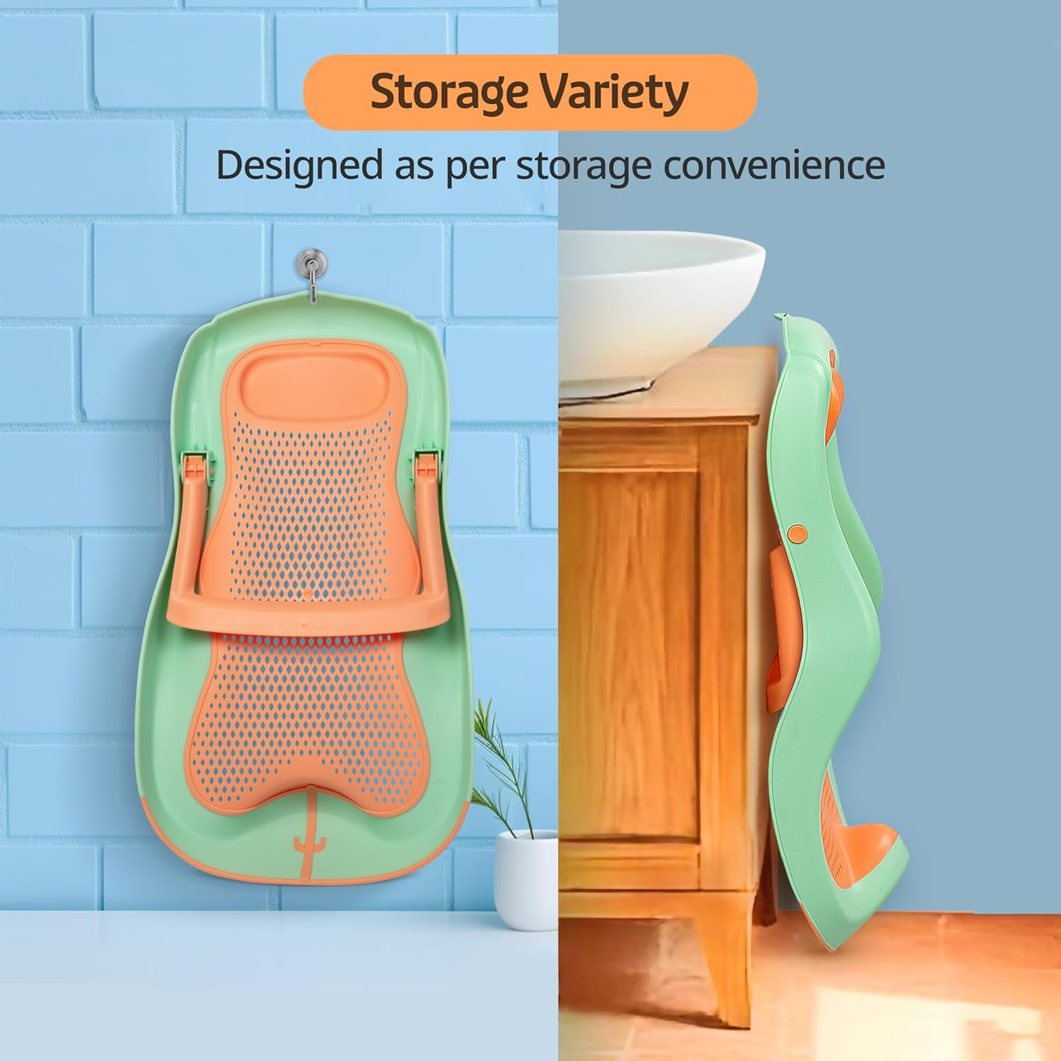 Baby Bath Support Seat – নিরাপদ ও আরামদায়ক শিশু গোসলের সাপোর্ট সিট thumbnail 4