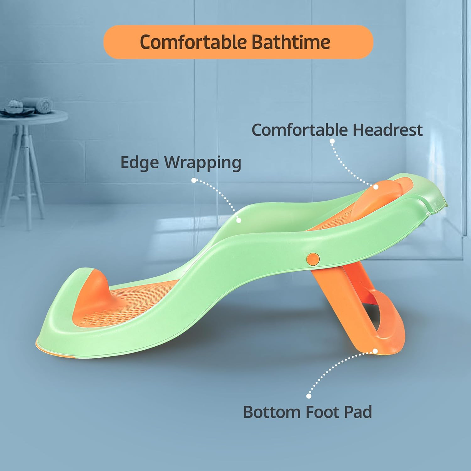 Baby Bath Support Seat – নিরাপদ ও আরামদায়ক শিশু গোসলের সাপোর্ট সিট thumbnail 7