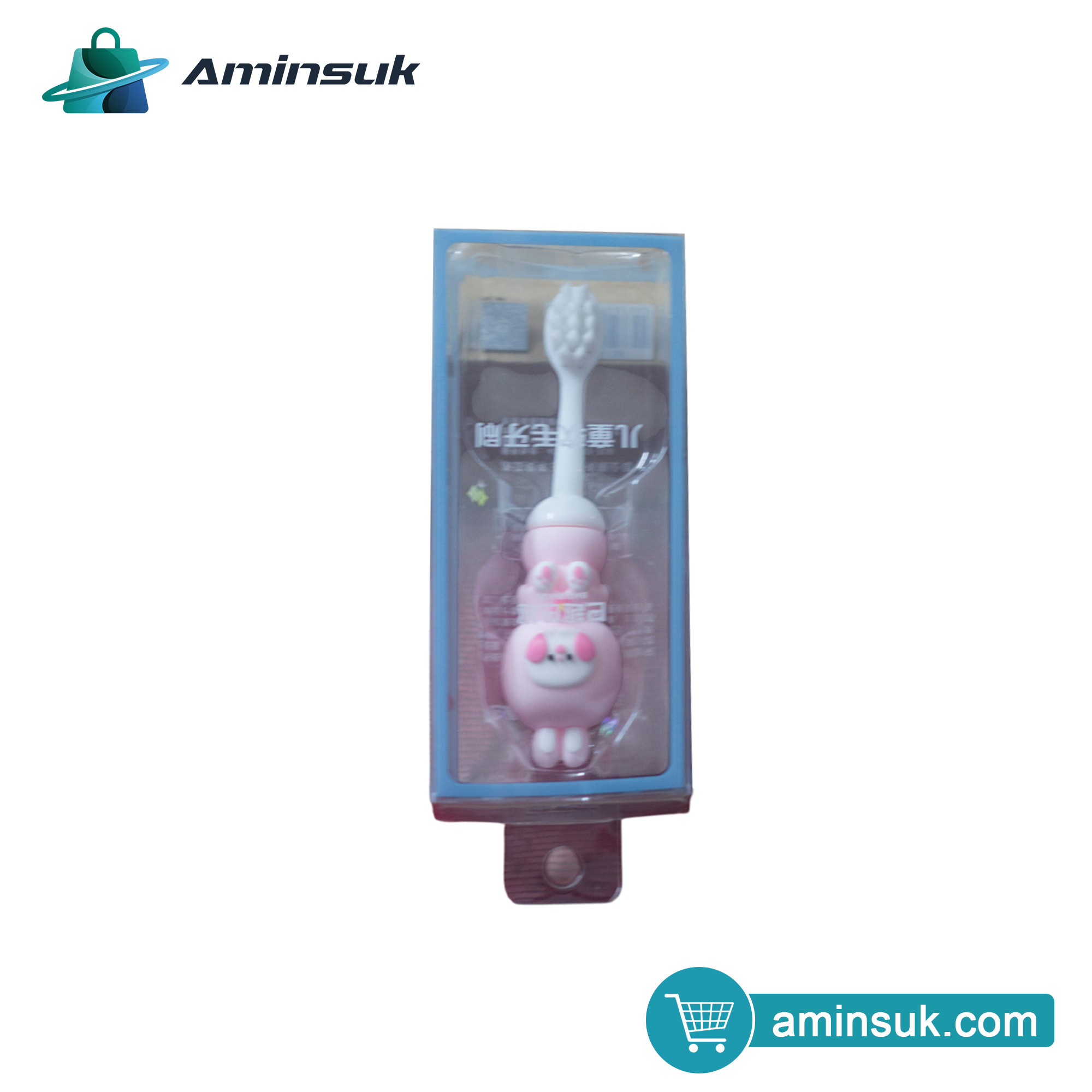 3 Pcs Soft Bristle Baby Toothbrush with Cute Animal Handle thumbnail 2