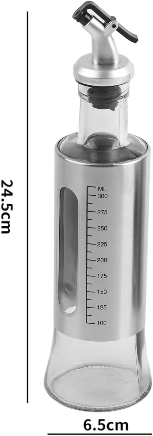 Stainless Steel Oil Dispenser Bottle thumbnail 2