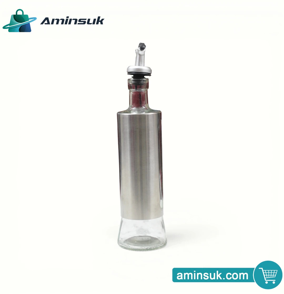 Stainless Steel Oil Dispenser Bottle thumbnail 4