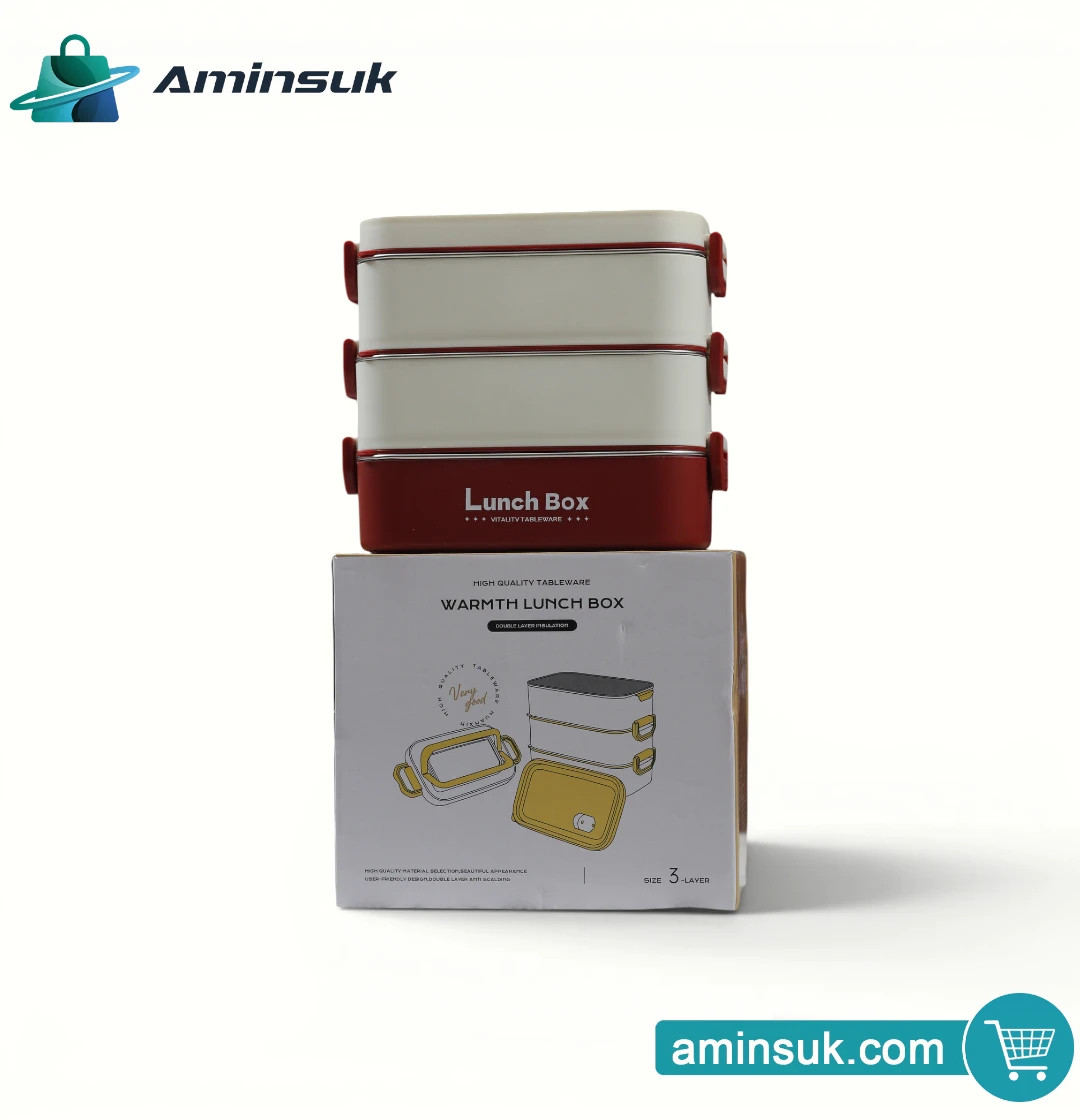 3 Layer Thermal Lunch Box thumbnail 2