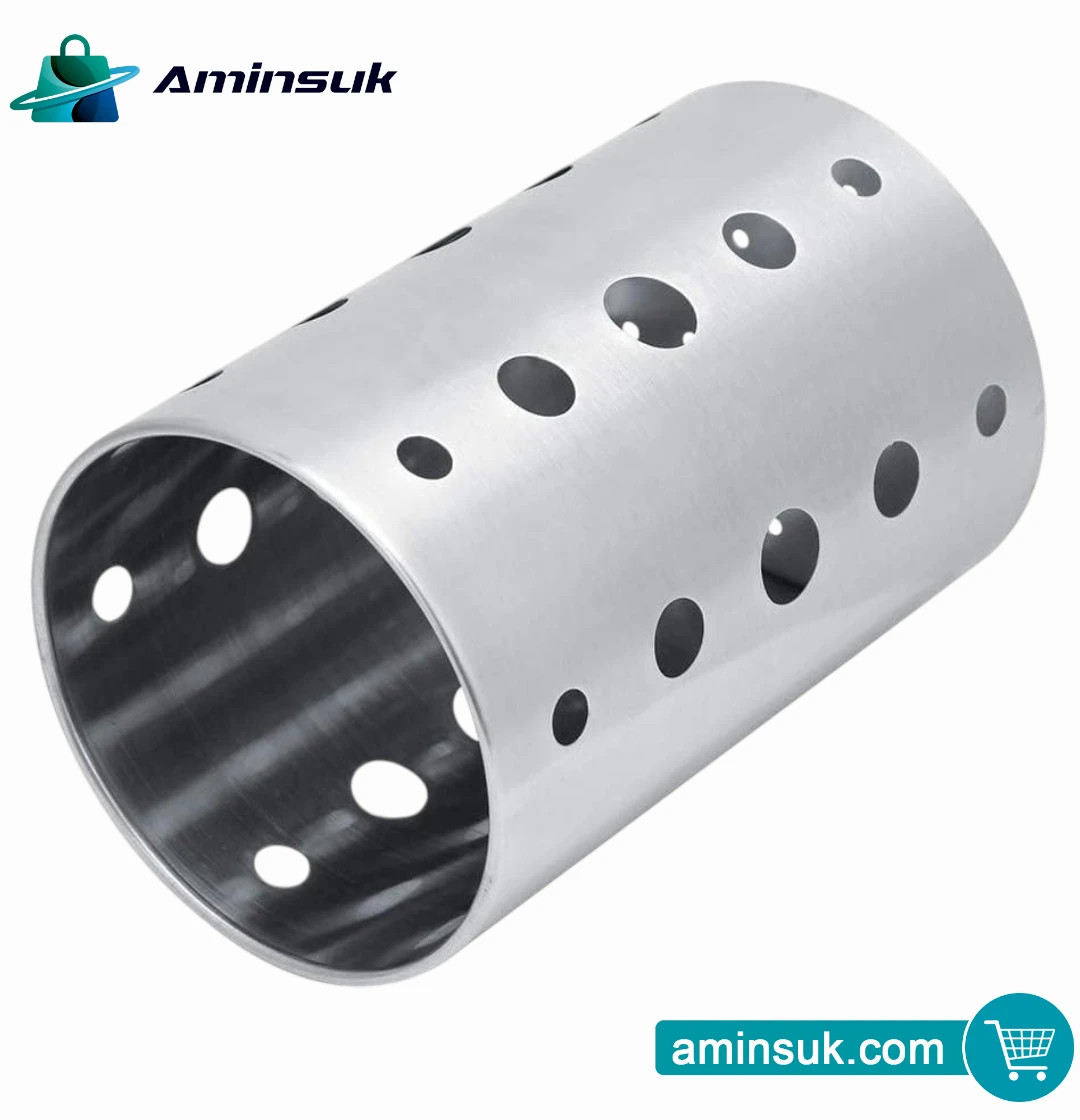 Stainless Steel Kitchen Utensil Holder thumbnail 3