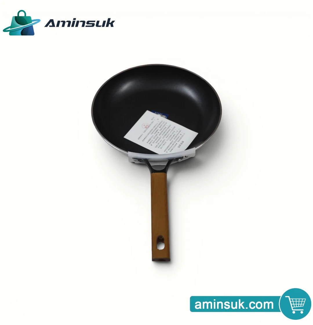 Premium Non-Stick Frying Pan with Wooden Handle thumbnail 3