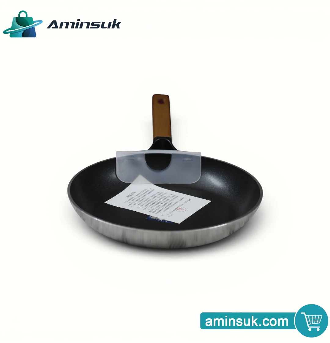 Premium Non-Stick Frying Pan with Wooden Handle