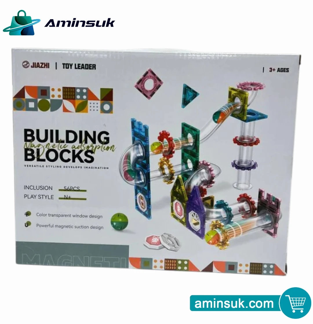 56 Pcs Magnetic Constructor | Magnetic Building Toy for Kids