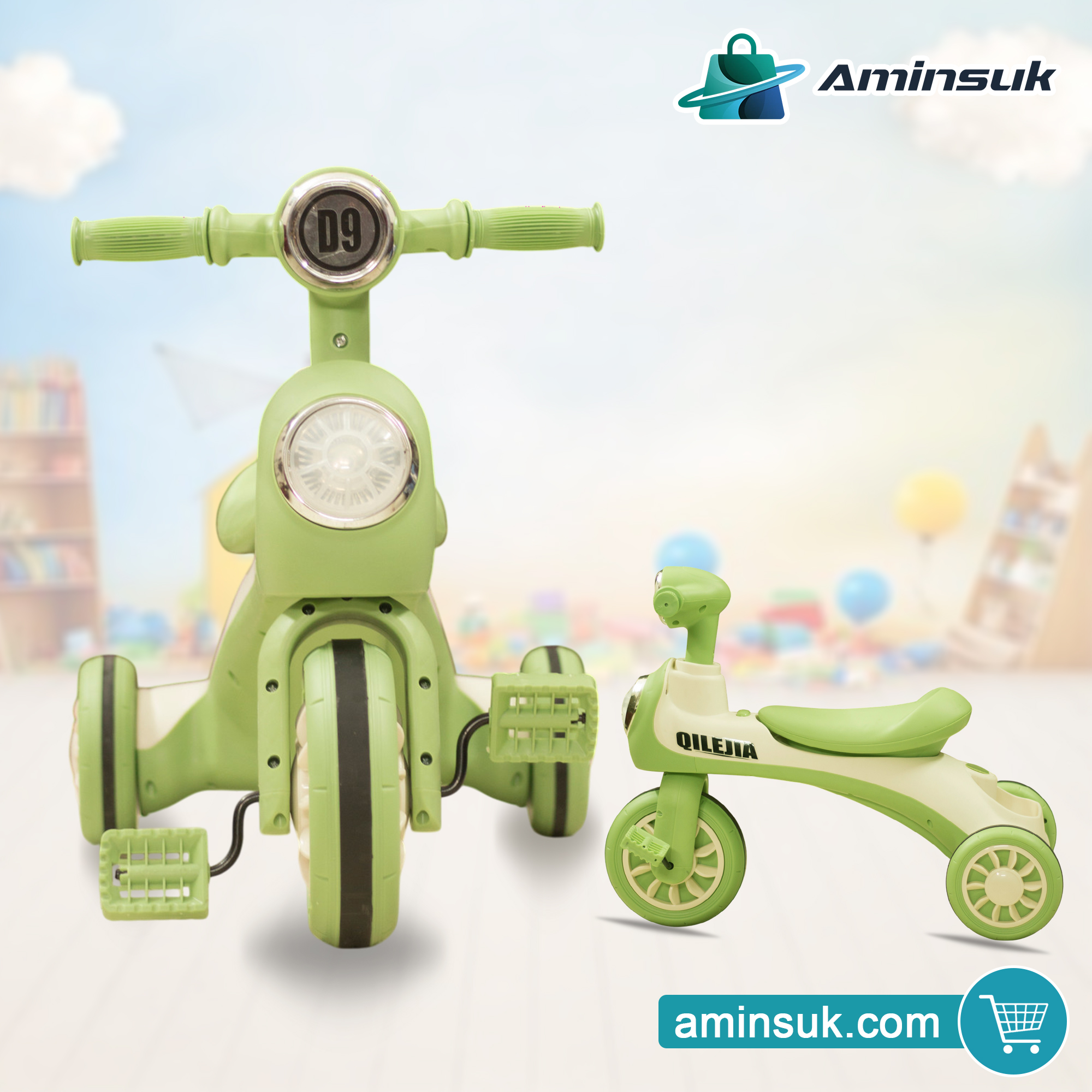 Kids 3-in-1 Balance Tricycle BT TC-2