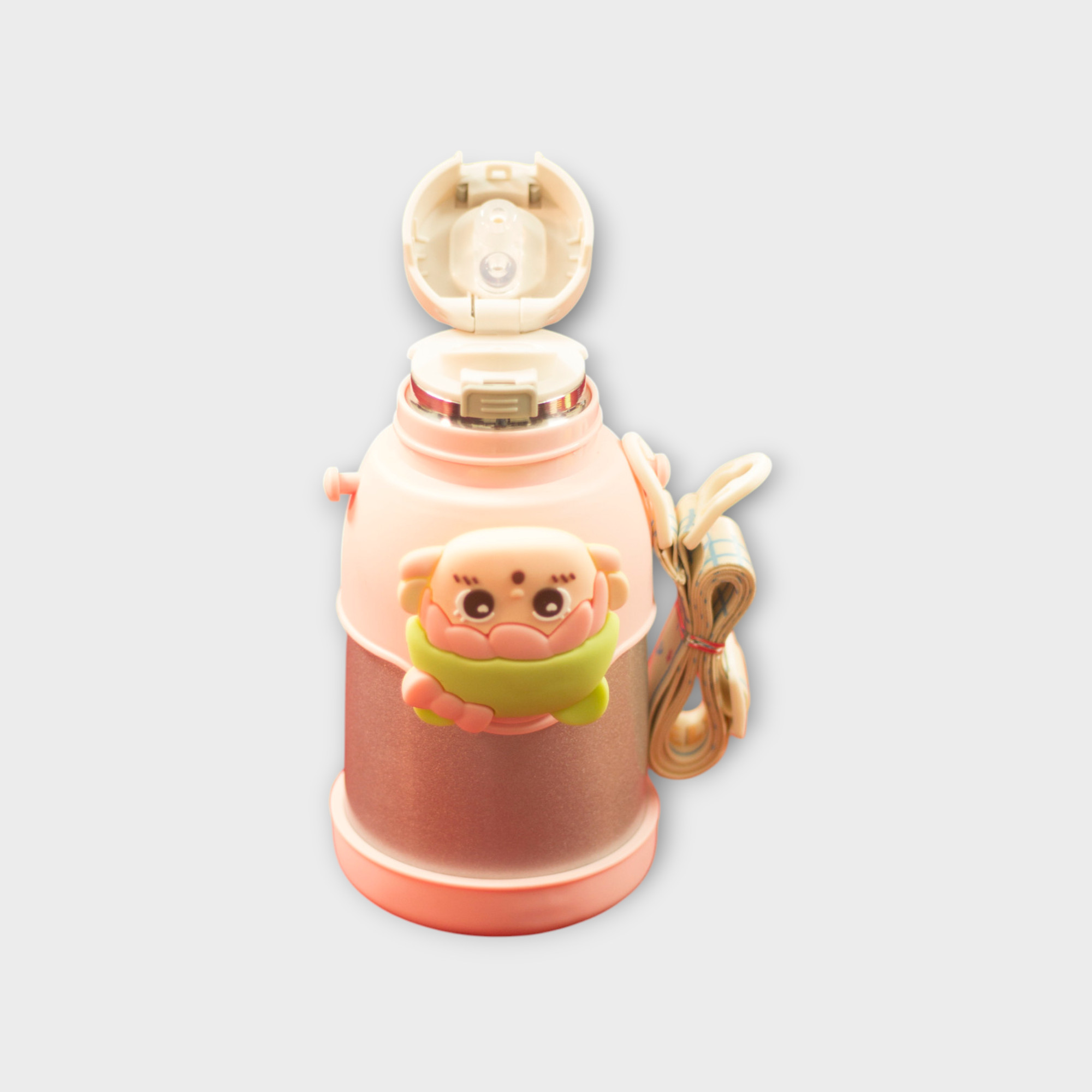 Kids Thermos Bottle 316 Stainless Steel – Leakproof Straw Cute thumbnail 5