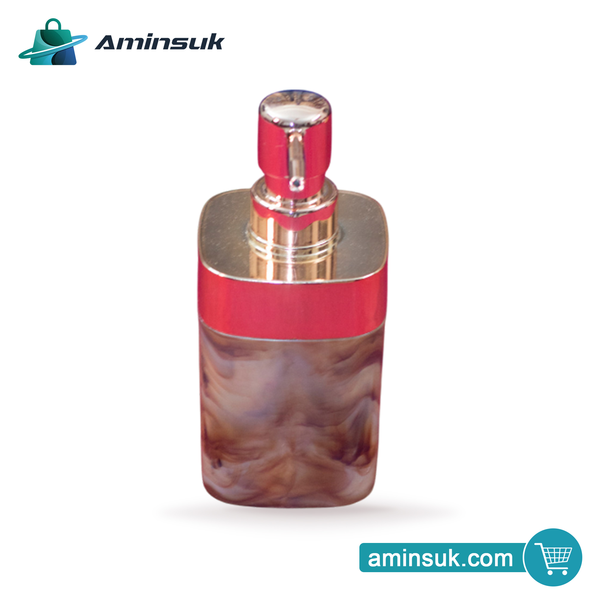 Marble Liquid Soap Pump Bottle thumbnail 1