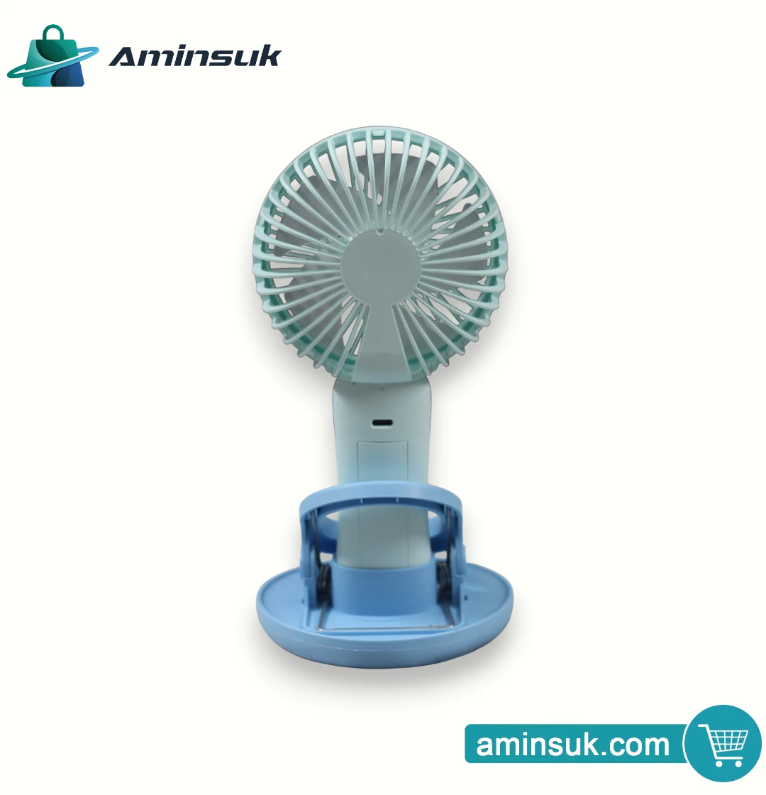 Portable Rechargeable Mini Fan | Handheld & Desk Fan thumbnail 3