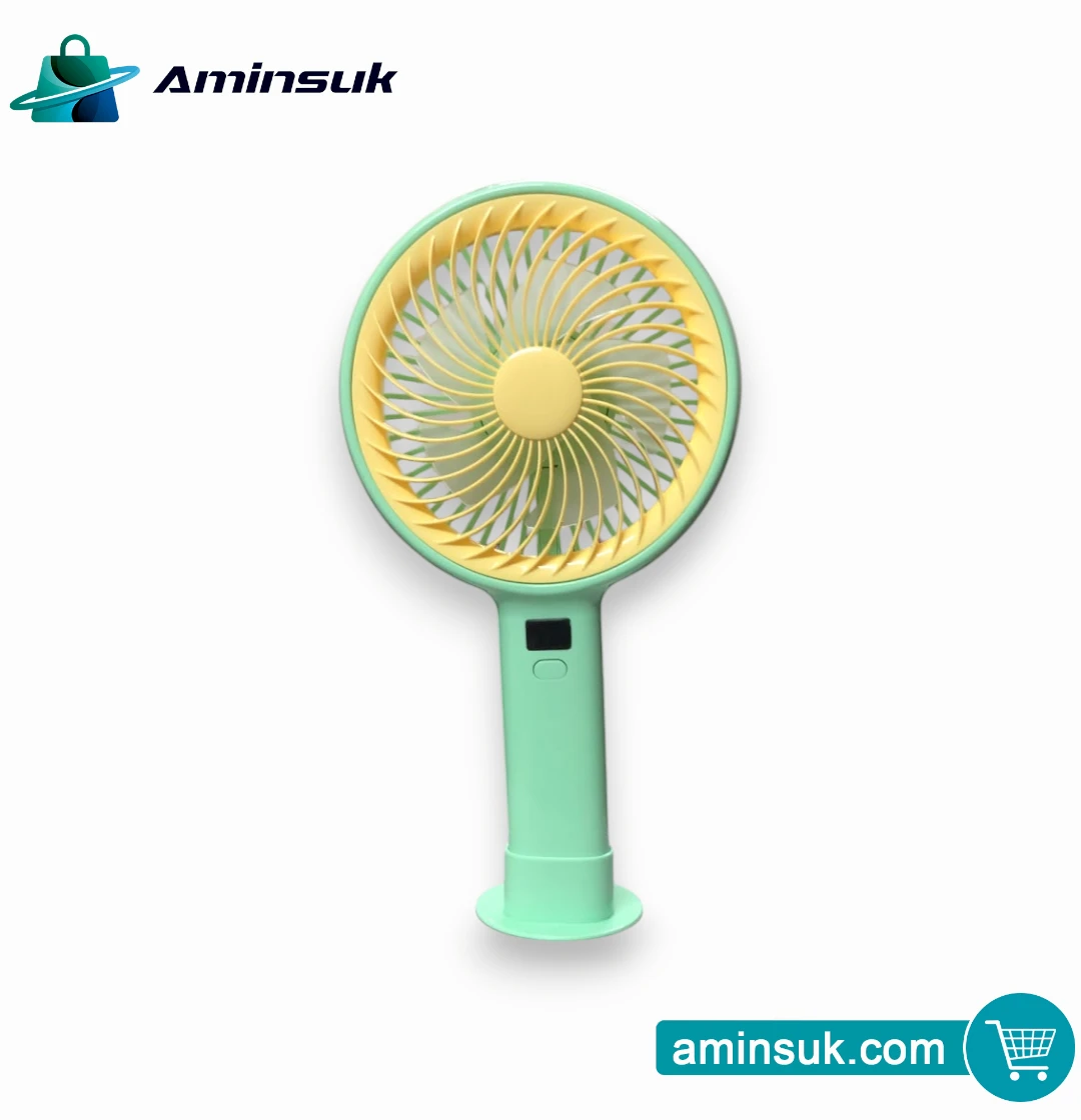 Rechargeable Mini Fan | Portable Table & Hand Fan | USB Charging Mini Fan thumbnail 11