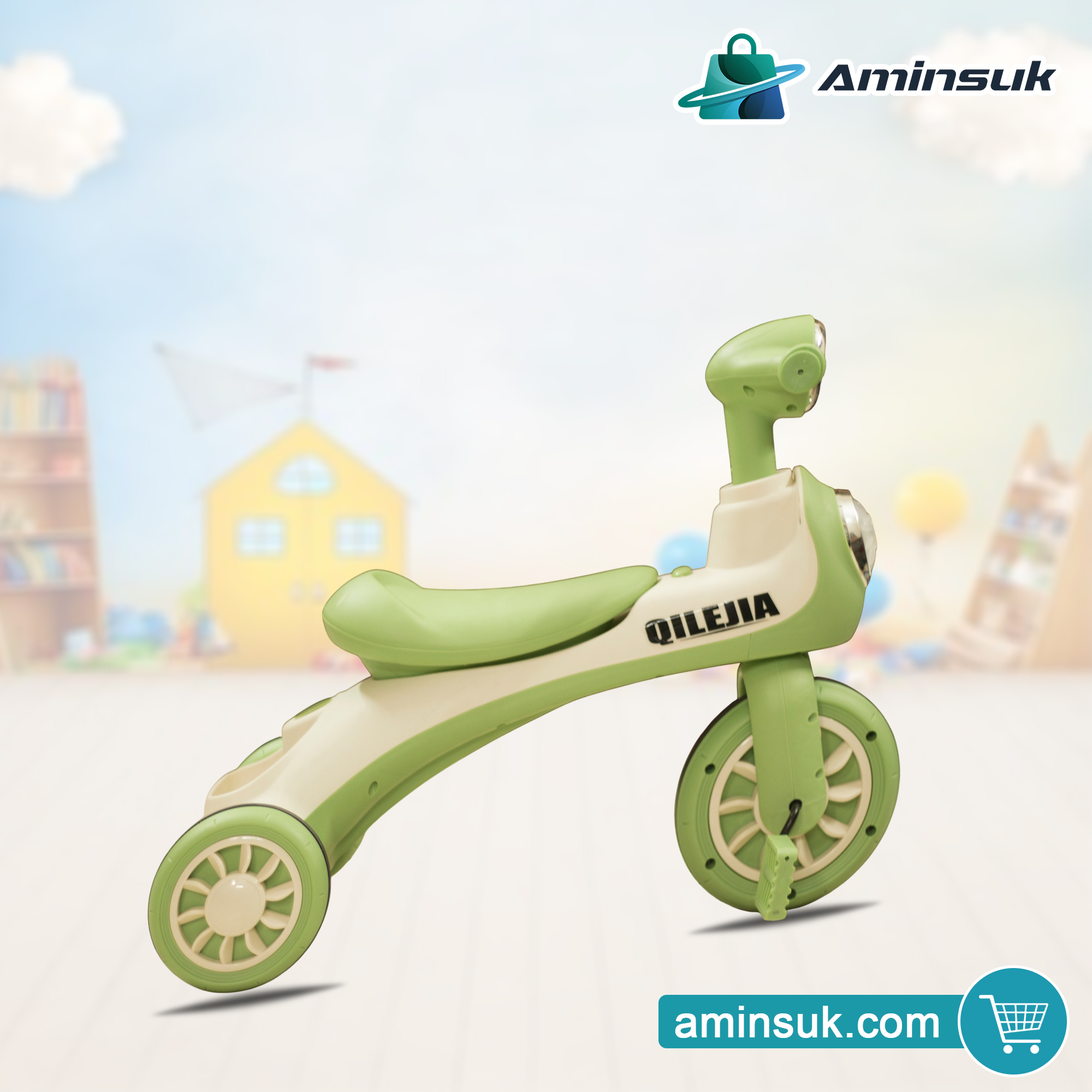 Kids 3-in-1 Balance Tricycle BT TC-2 thumbnail 3