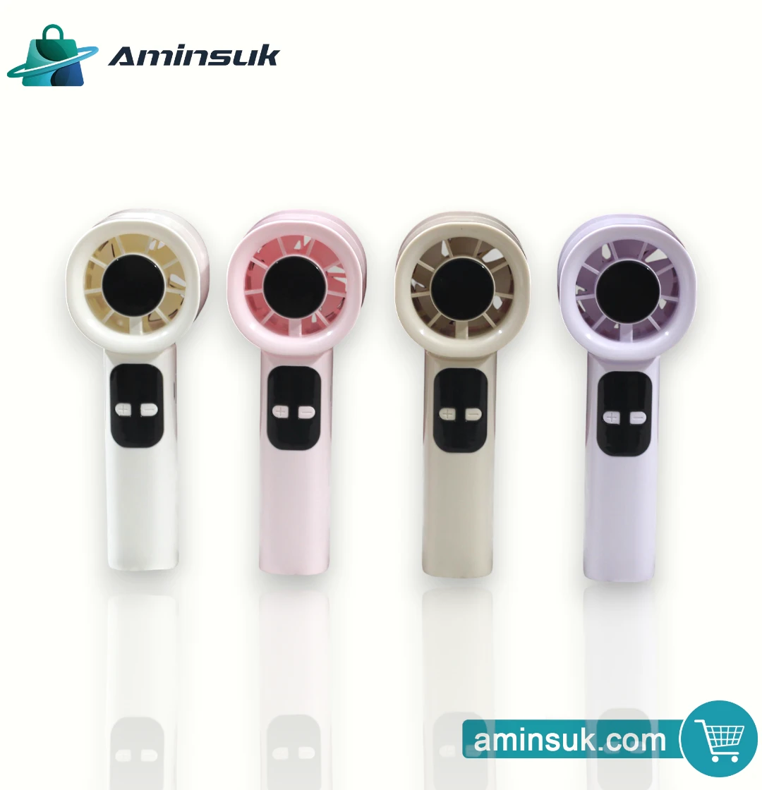 Portable Mini Handheld Fan | Rechargeable Personal Cooling Fan thumbnail 10