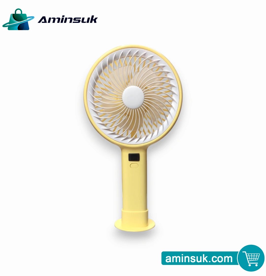 Rechargeable Mini Fan | Portable Table & Hand Fan | USB Charging Mini Fan thumbnail 5
