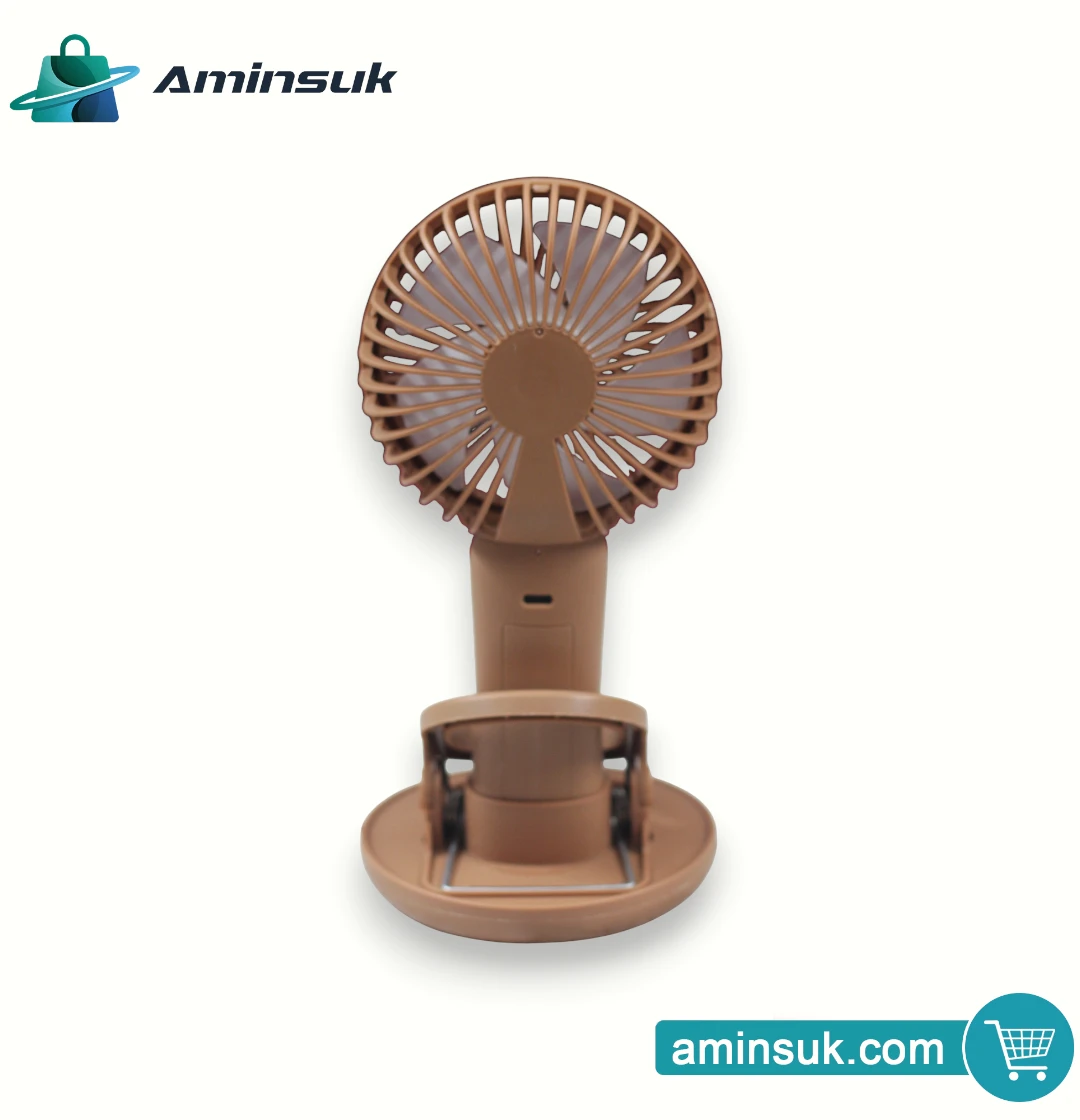 Portable Rechargeable Mini Fan | Handheld & Desk Fan thumbnail 6