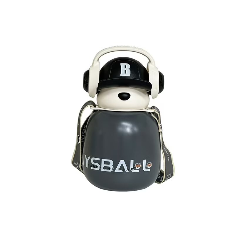 Cute Bear Kids Thermos Bottle | 316 Stainless Steel Insulated Water Bottle thumbnail 1