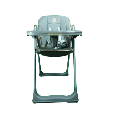 Aminsuk ComfortGrow premium baby high chair with adjustable height and safety belt