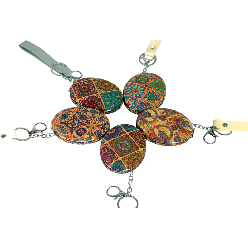 Aminsuk LuxeGlow Dual-Sided Compact Makeup Mirror