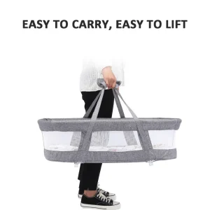 Premium newborn baby bed rocking cradle Bangladesh