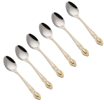 Aminsuk Royal Stainless Steel Tea Spoon Set (6 Pcs)