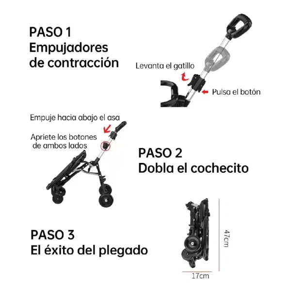 CityCruise Lightweight Travel Baby Stroller by Aminsuk