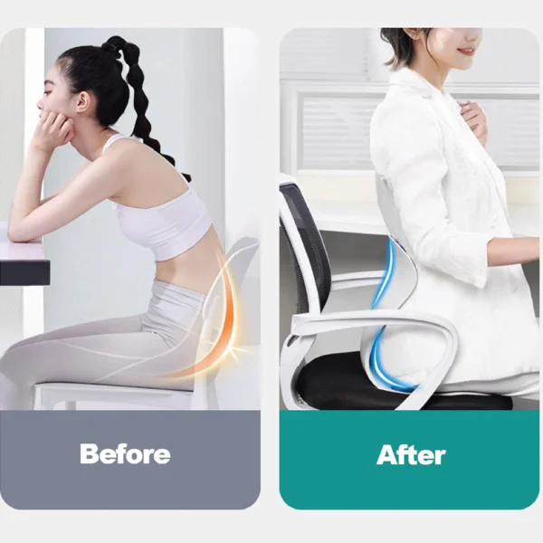 back pain relief cushion ergonomic lumbar support aminsuk