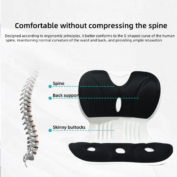 portable posture corrector chair cushion lightweight