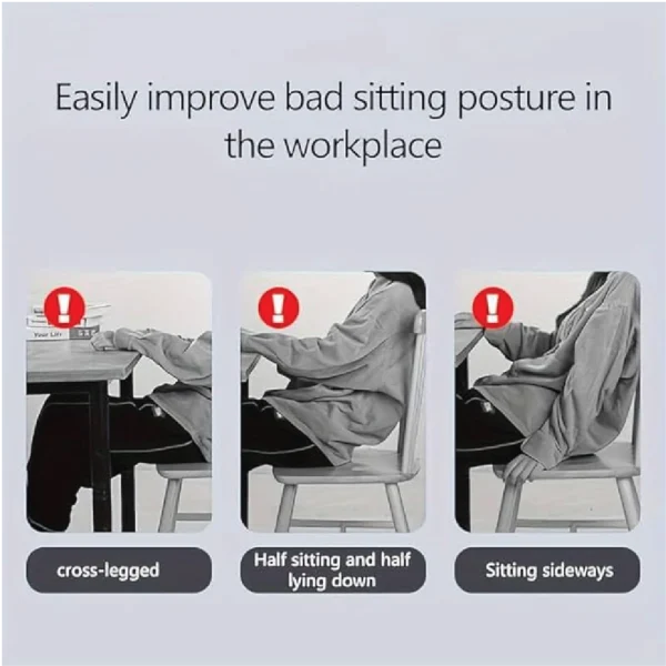 memory foam posture correction chair cushion